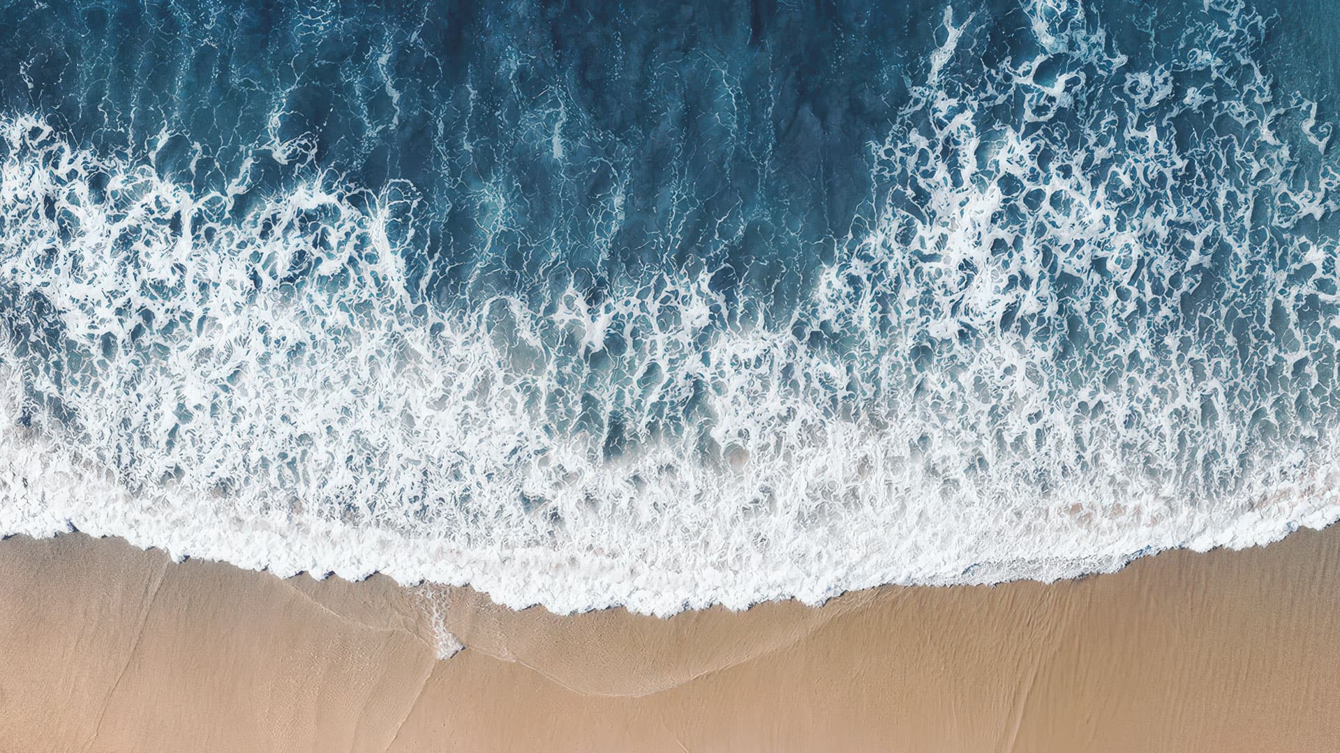 Ocean waves, St Ives, Cornwall