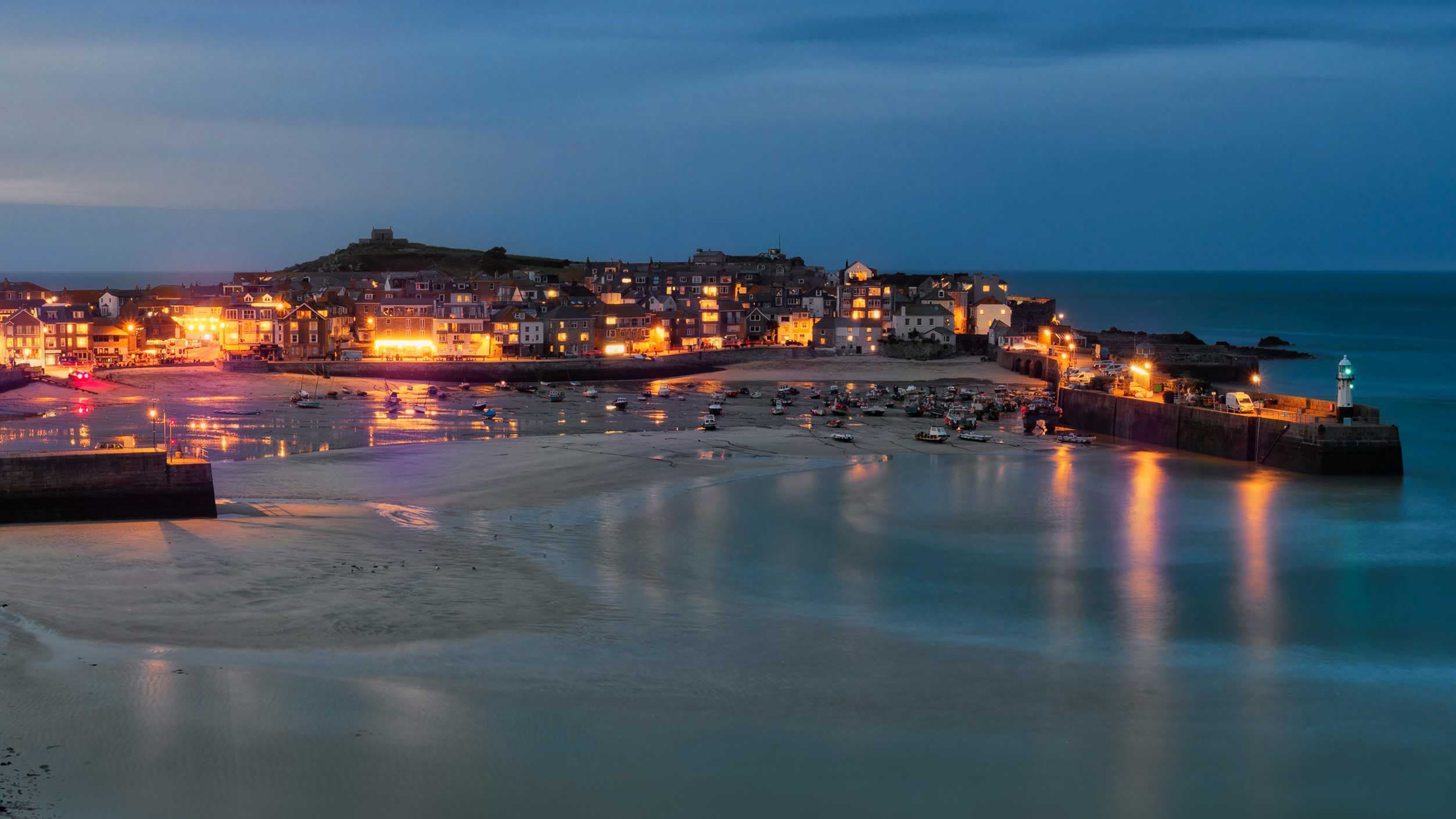 St Ives harbour, Cornwall UK