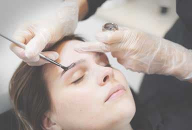 Eyelash and Eyebrow Tinting